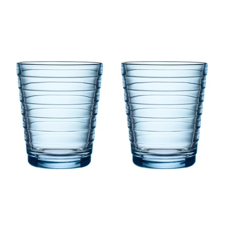 Aino Aalto tumbler 2-pack 22 cl - Aqua - Iittala