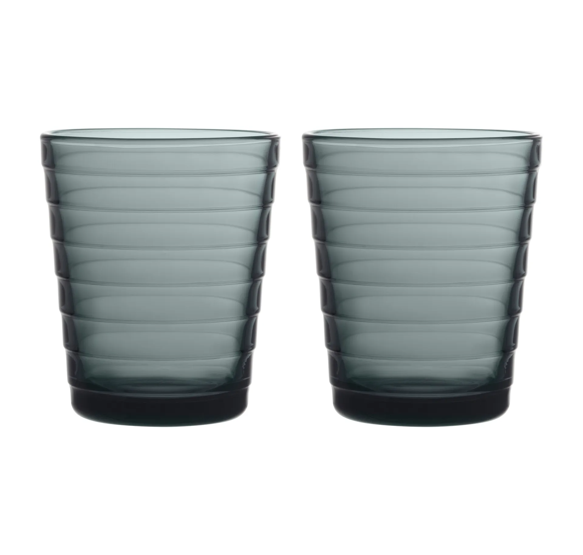 Aino Aalto tumbler 2-pack 22 cl, Donkergrijs Iittala