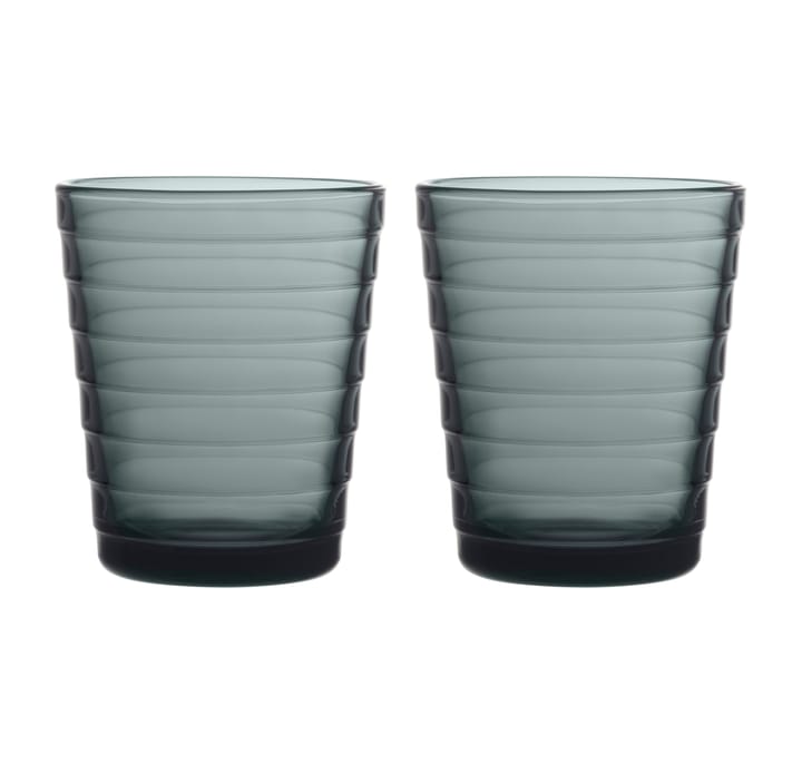 Aino Aalto tumbler 2-pack 22 cl - Donkergrijs - Iittala