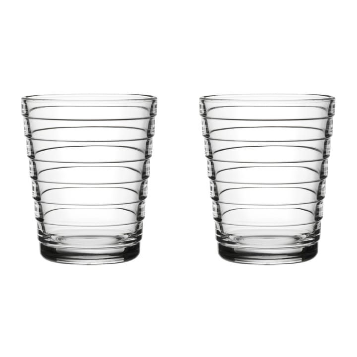 Aino Aalto tumbler 2-pack 22 cl - helder - Iittala