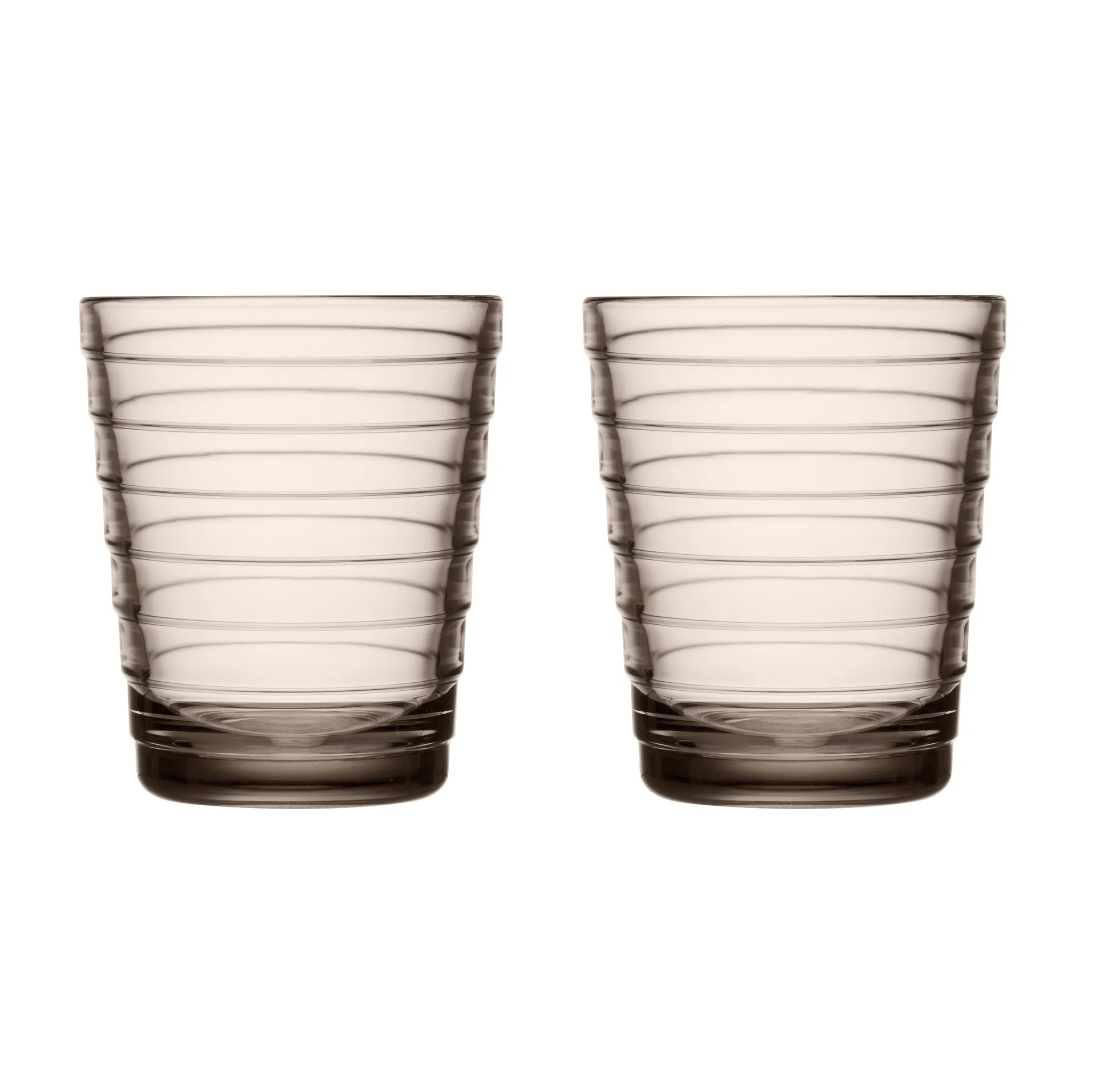 Aino Aalto tumbler 2-pack 22 cl, Linnen Iittala