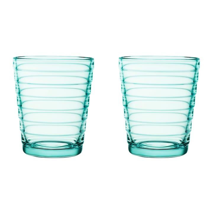 Aino Aalto tumbler 2-pack 22 cl - watergroen - Iittala