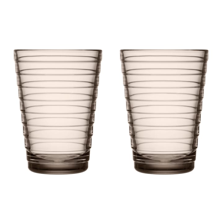 Aino Aalto tumbler 2-pack 33 cl - Linnen - Iittala