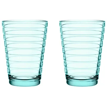 Aino Aalto tumbler 2-pack 33 cl - watergroen - Iittala