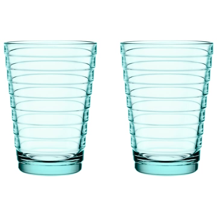 Aino Aalto tumbler 2-pack 33 cl - watergroen - Iittala