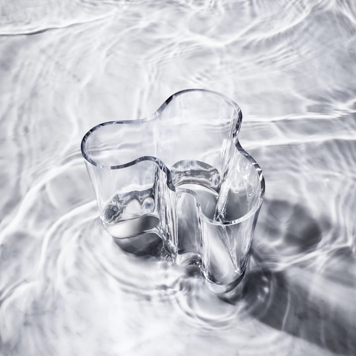 Alvar Aalto duo vaas, helder Iittala