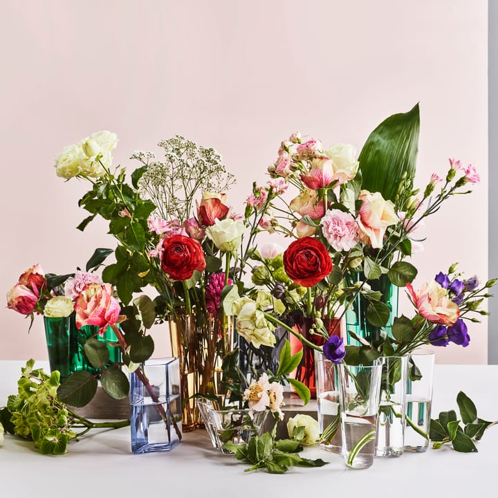 Alvar Aalto duo vaas, helder Iittala