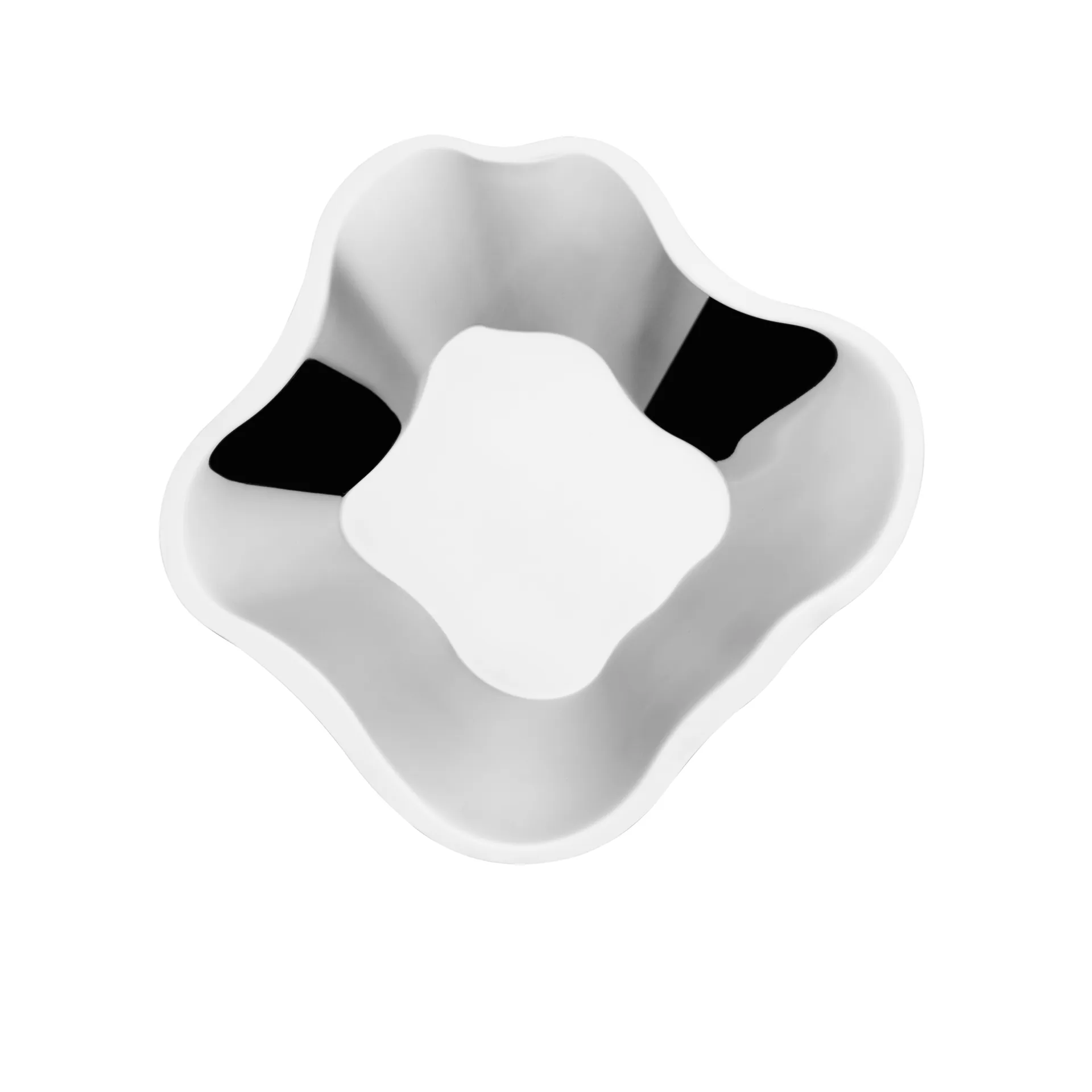 Alvar Aalto roestvrij schotel, klein Iittala