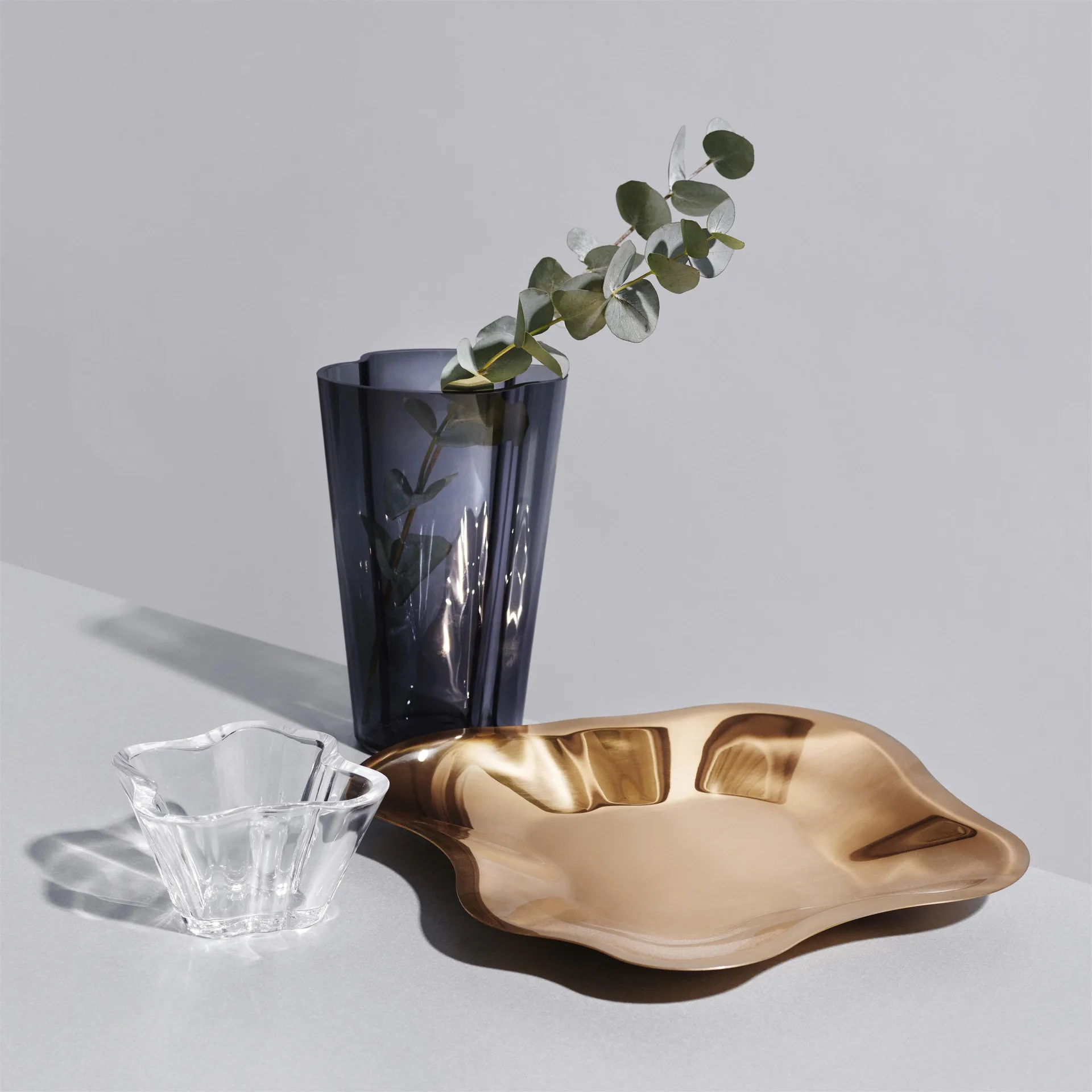 Alvar Aalto schaal 75 mm, clear (helder) Iittala