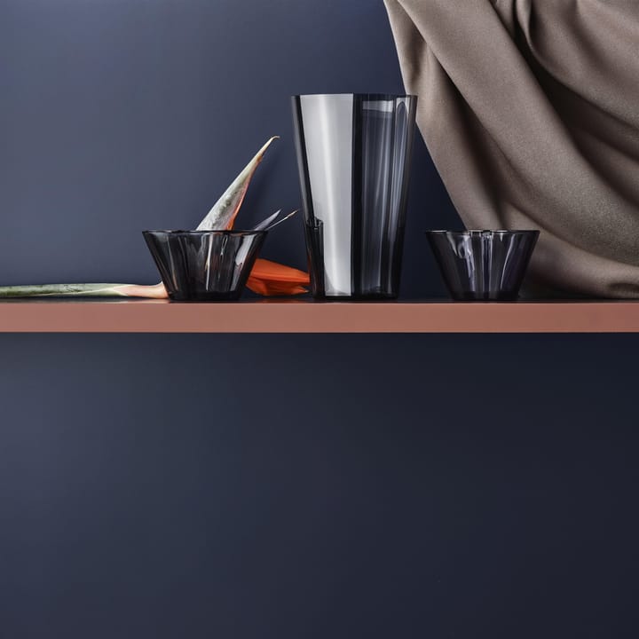 Alvar Aalto schaal 75 mm, grey (grijs) Iittala