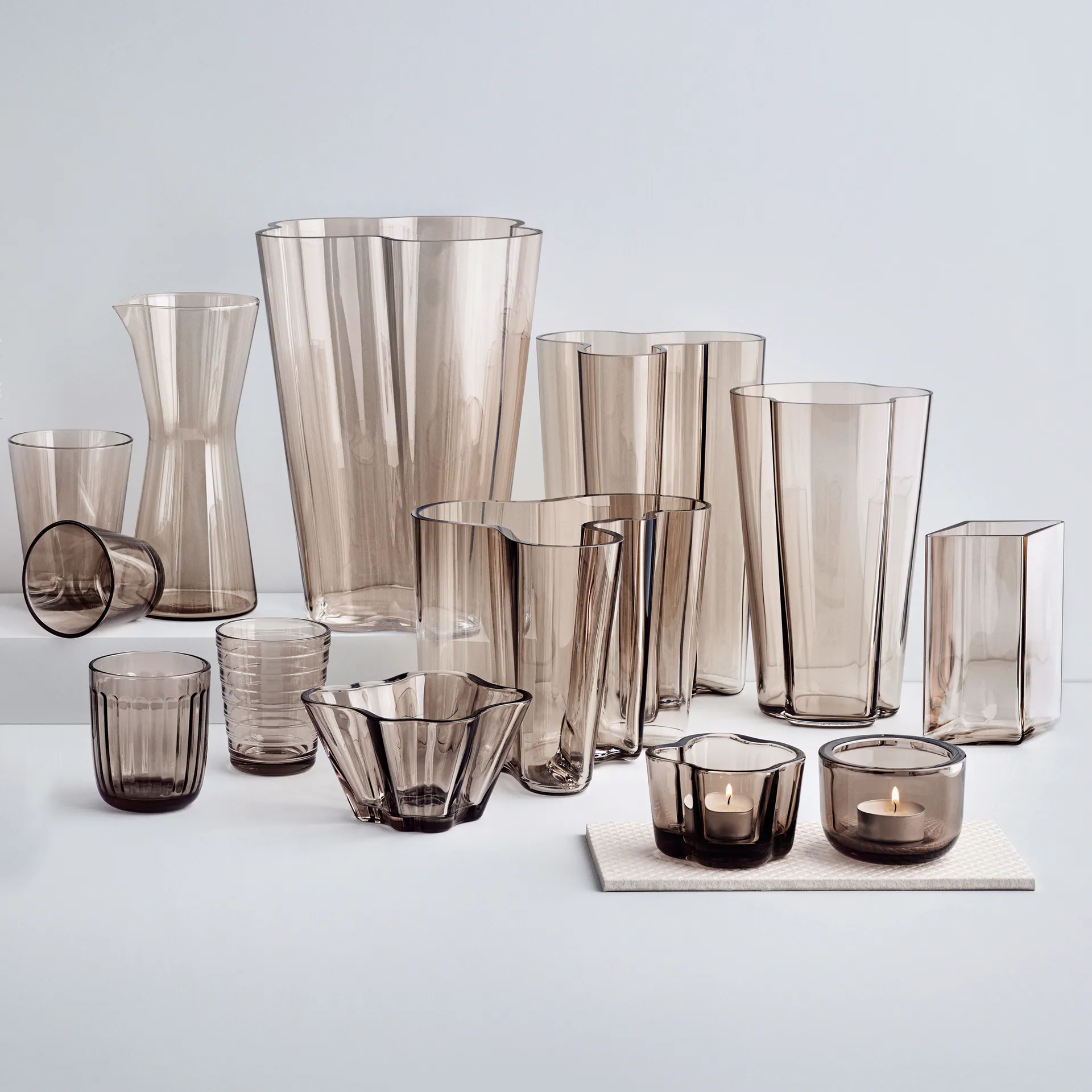 Alvar Aalto schaal 75 mm, Linnen Iittala