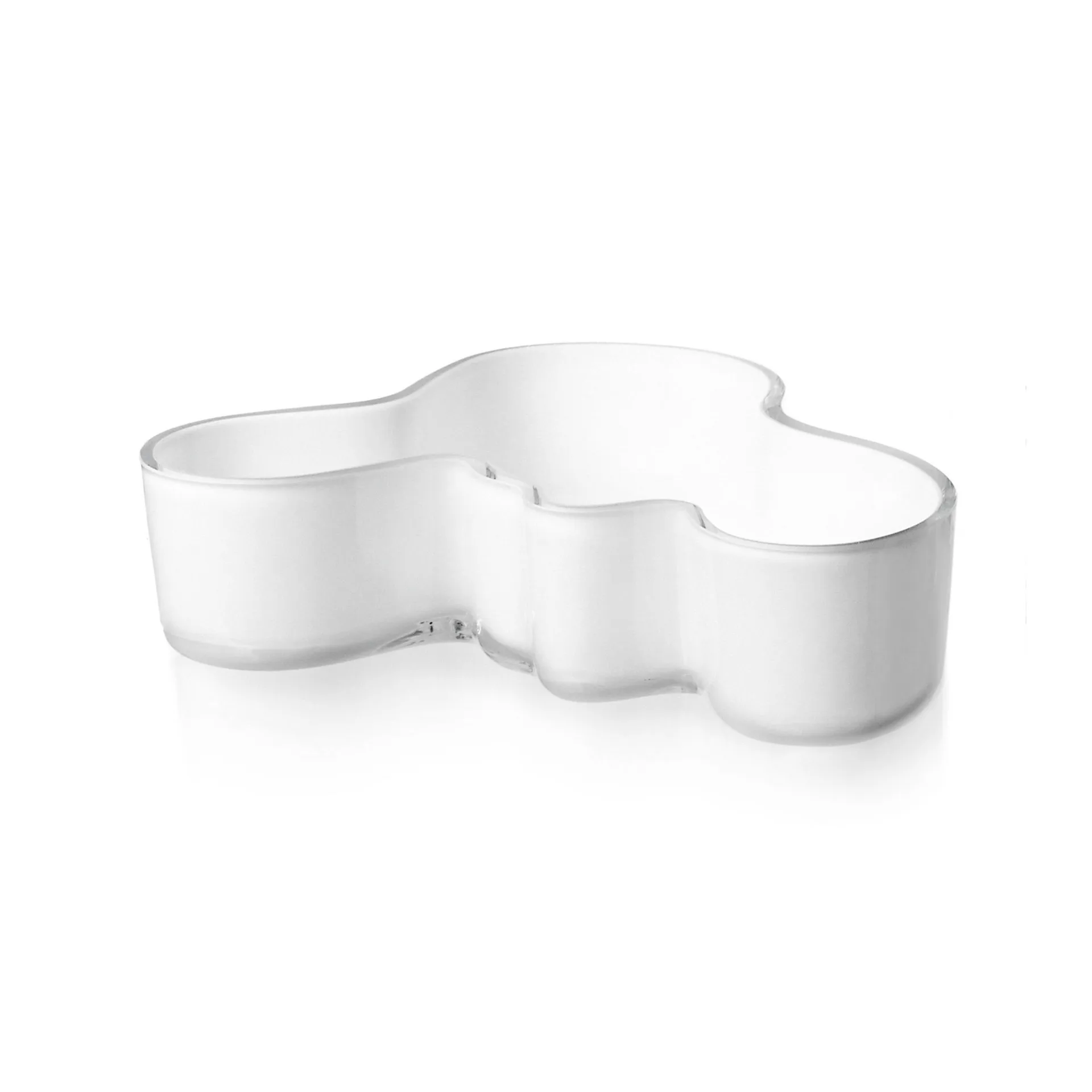 Alvar Aalto schaaltje 50x195 mm, Wit Iittala