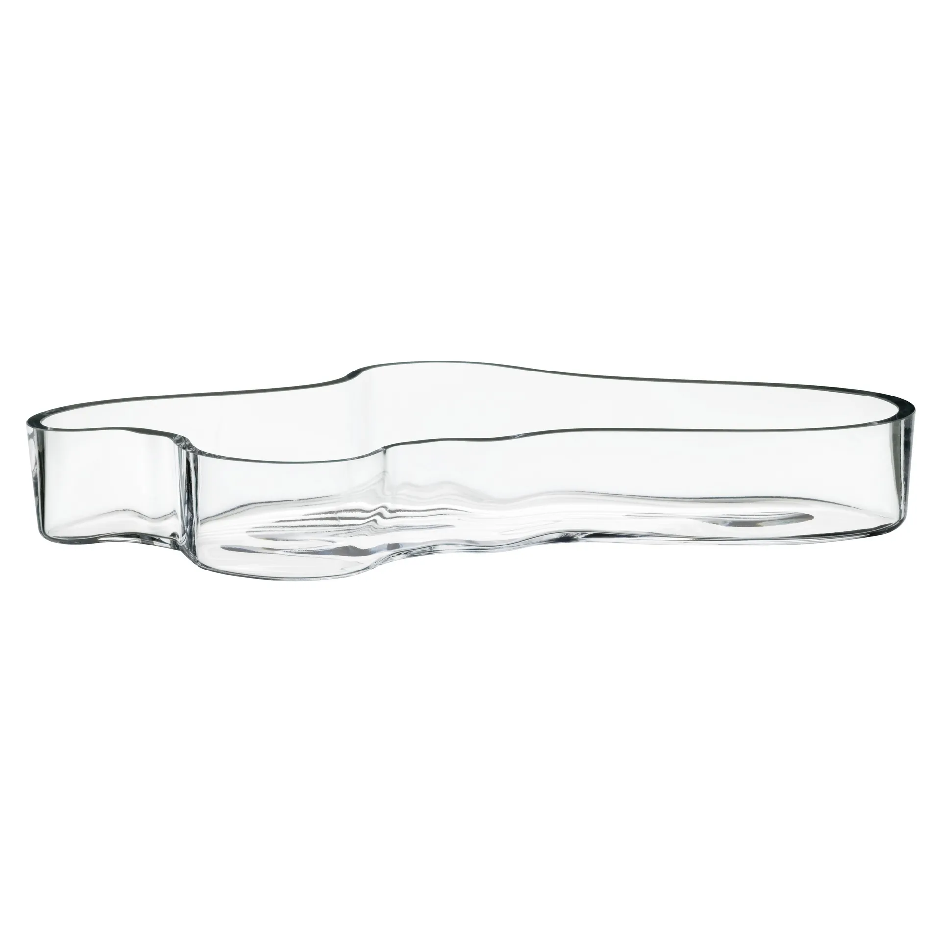 Alvar Aalto schaaltje 50x380 mm, Transparant Iittala