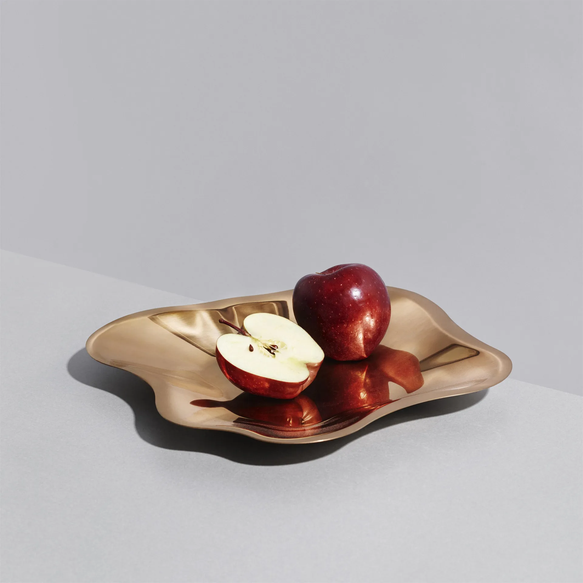 Alvar Aalto schotel roségoud, klein (358 mm) Iittala