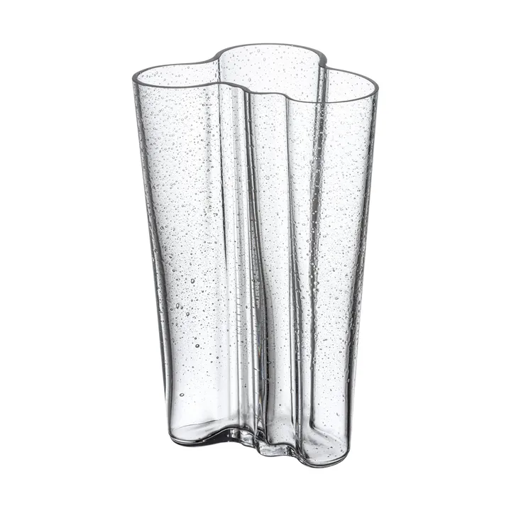Alvar Aalto vaas 200 mm - Bubbelglas helder, jubileumeditie - Iittala
