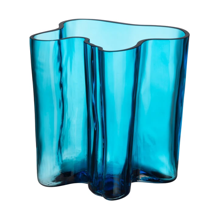 Alvar Aalto vaas 200 mm - Turkoois - Iittala