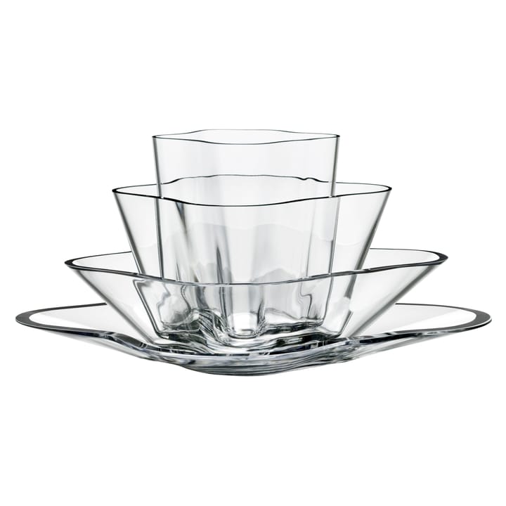 Alvar Aalto vaas bloem 4-delig - Transparant - Iittala