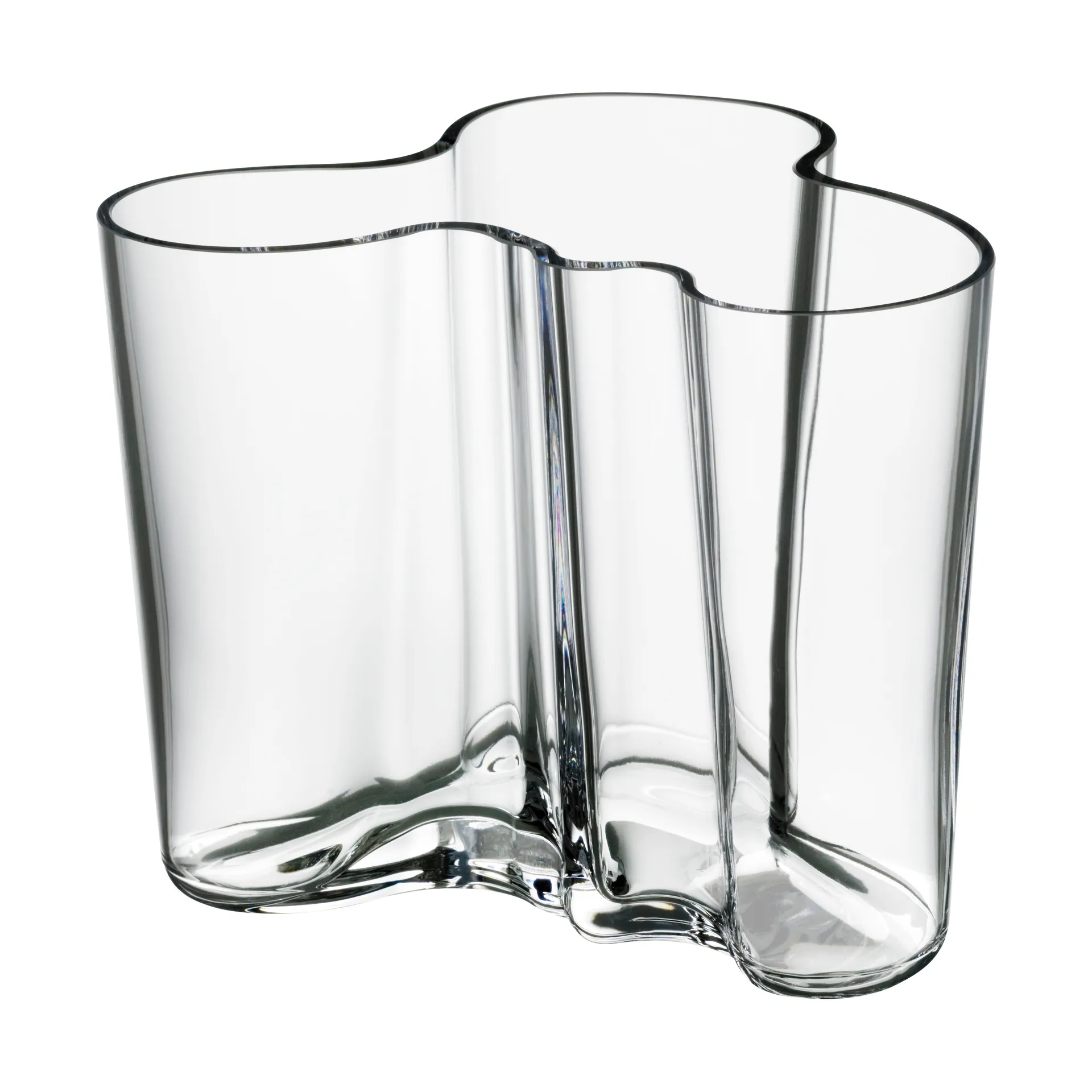 Alvar Aalto vaas helder, 120 mm. Iittala