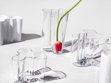 Alvar Aalto vaas helder - 120 mm. - Iittala