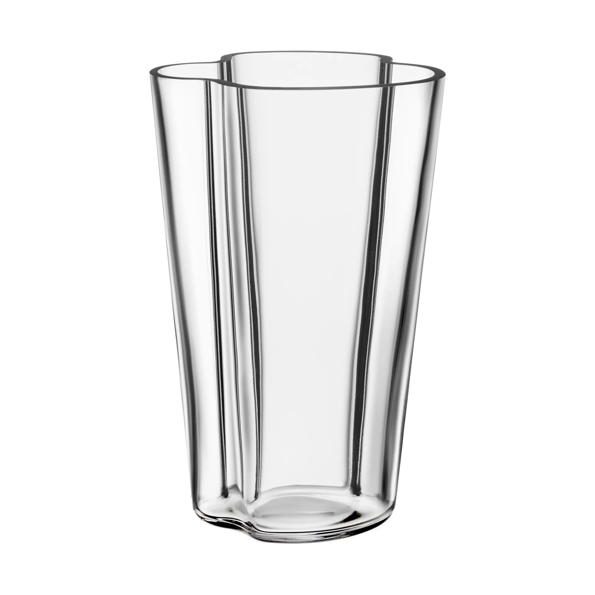 Alvar Aalto vaas helder, 220 mm. Iittala
