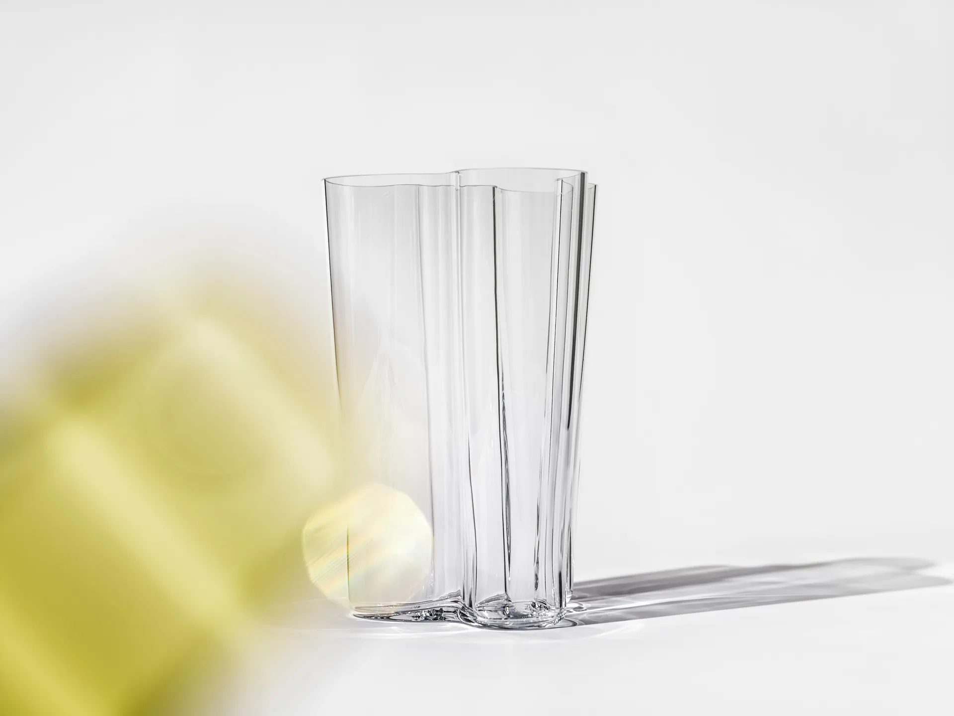 Alvar Aalto vaas helder, 251 mm. Iittala