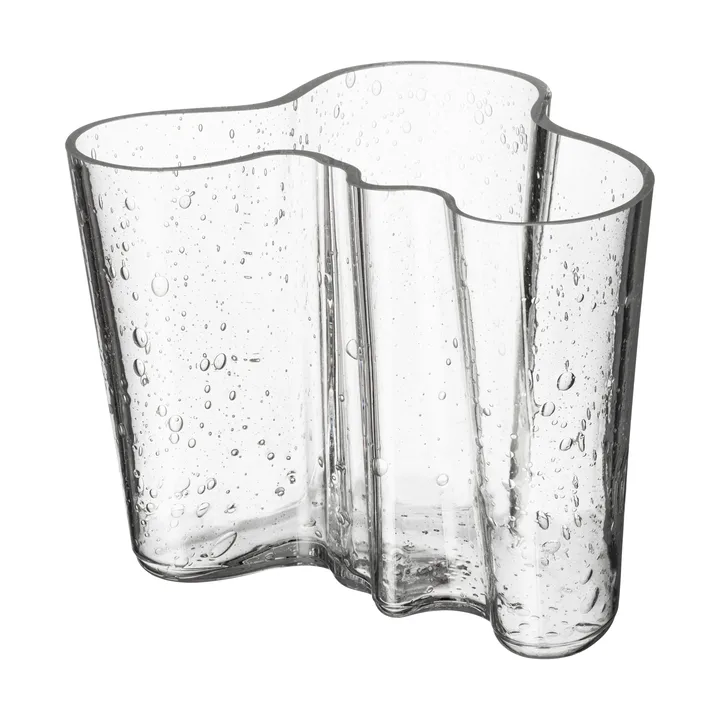 Alvar Aalto vaas jubileumeditie 160 mm - Bubbelglas helder - Iittala