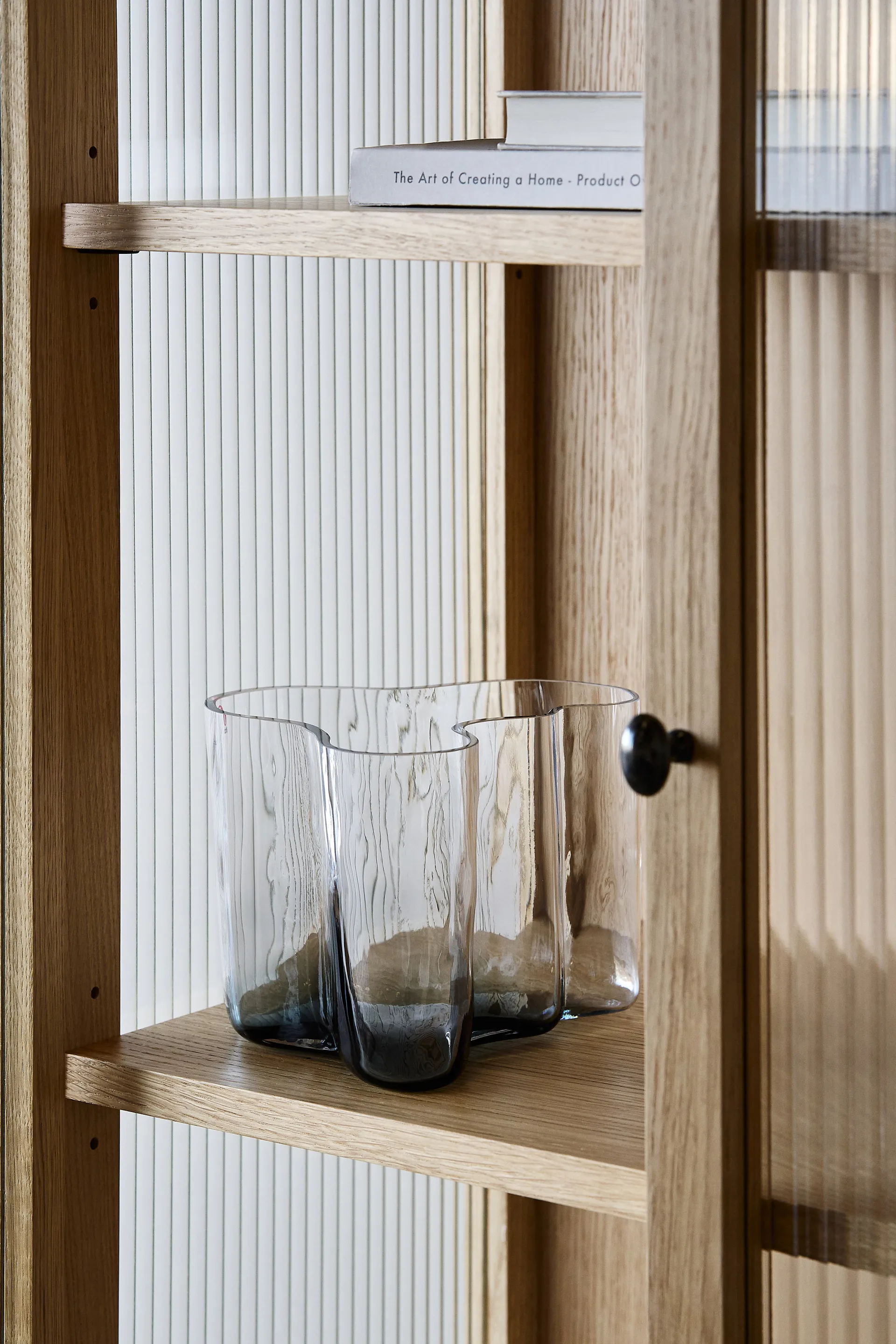 Alvar Aalto vaas Limited Edition 140 mm, Helder-donkergrijs Iittala