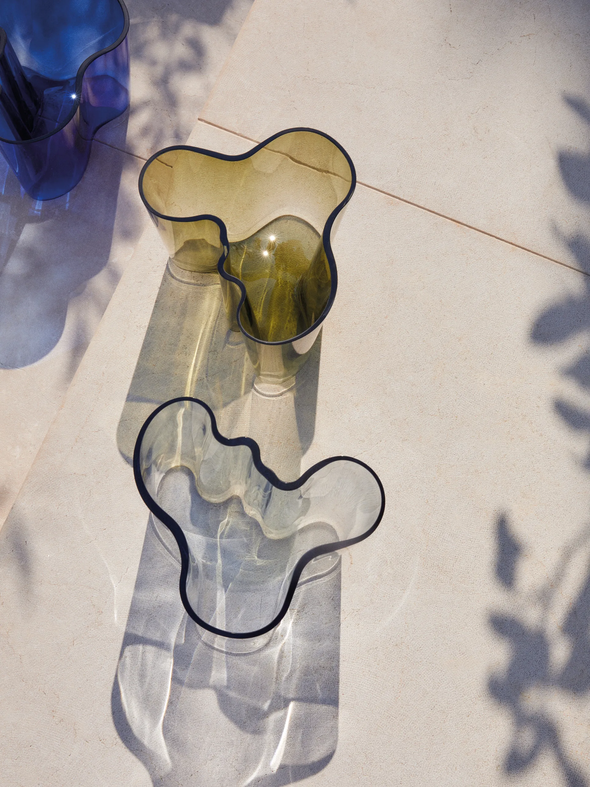 Alvar Aalto vaas mosgroen, 160 mm Iittala