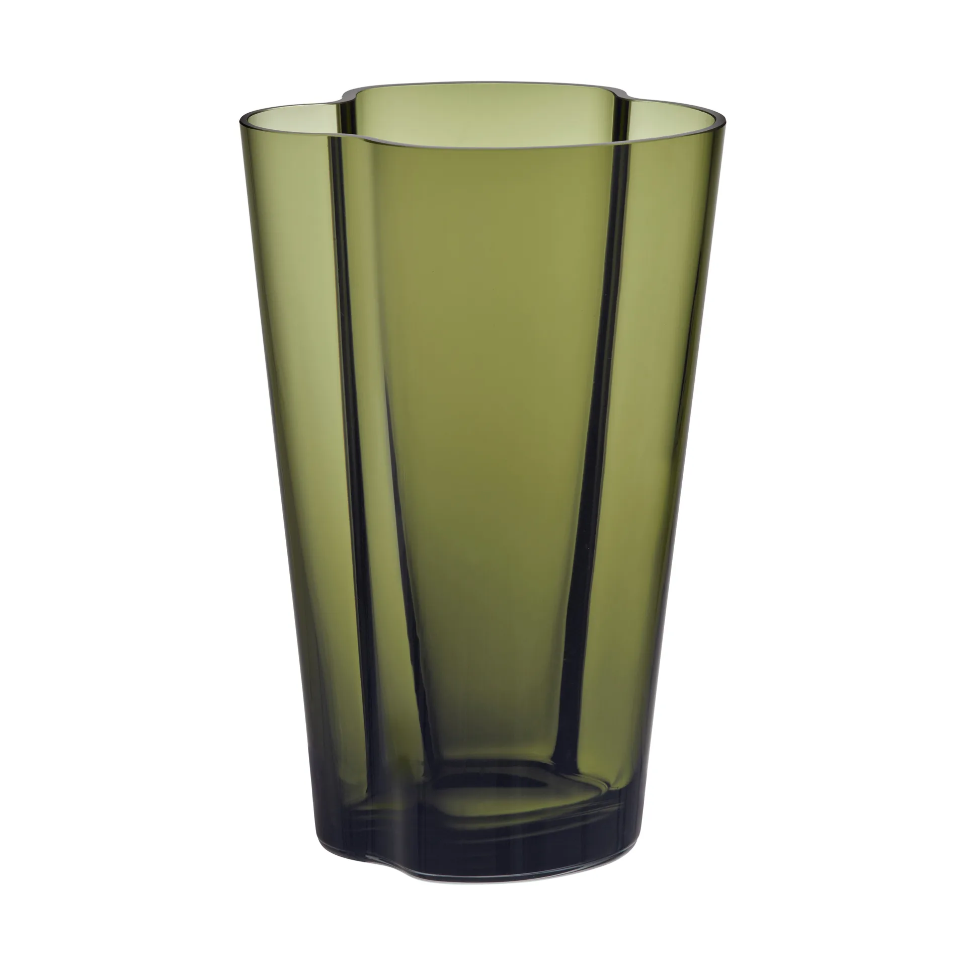 Alvar Aalto vaas mosgroen, 220 mm. Iittala