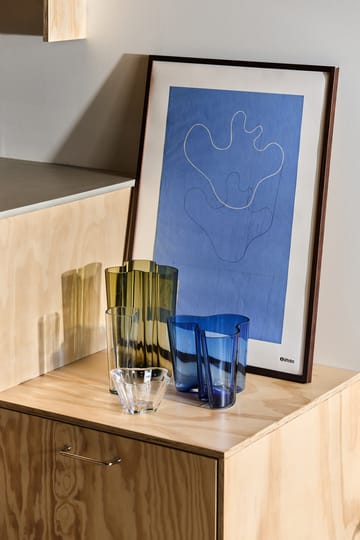 Alvar Aalto vaas mosgroen - 251 mm. - Iittala