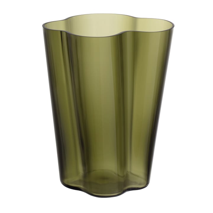 Alvar Aalto vaas mosgroen - 270 mm - Iittala