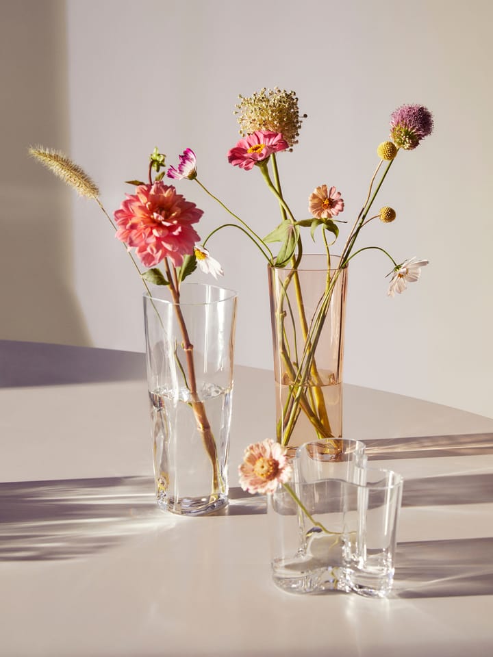 Alvar Aalto vaas Rio bruin, 180 mm Iittala