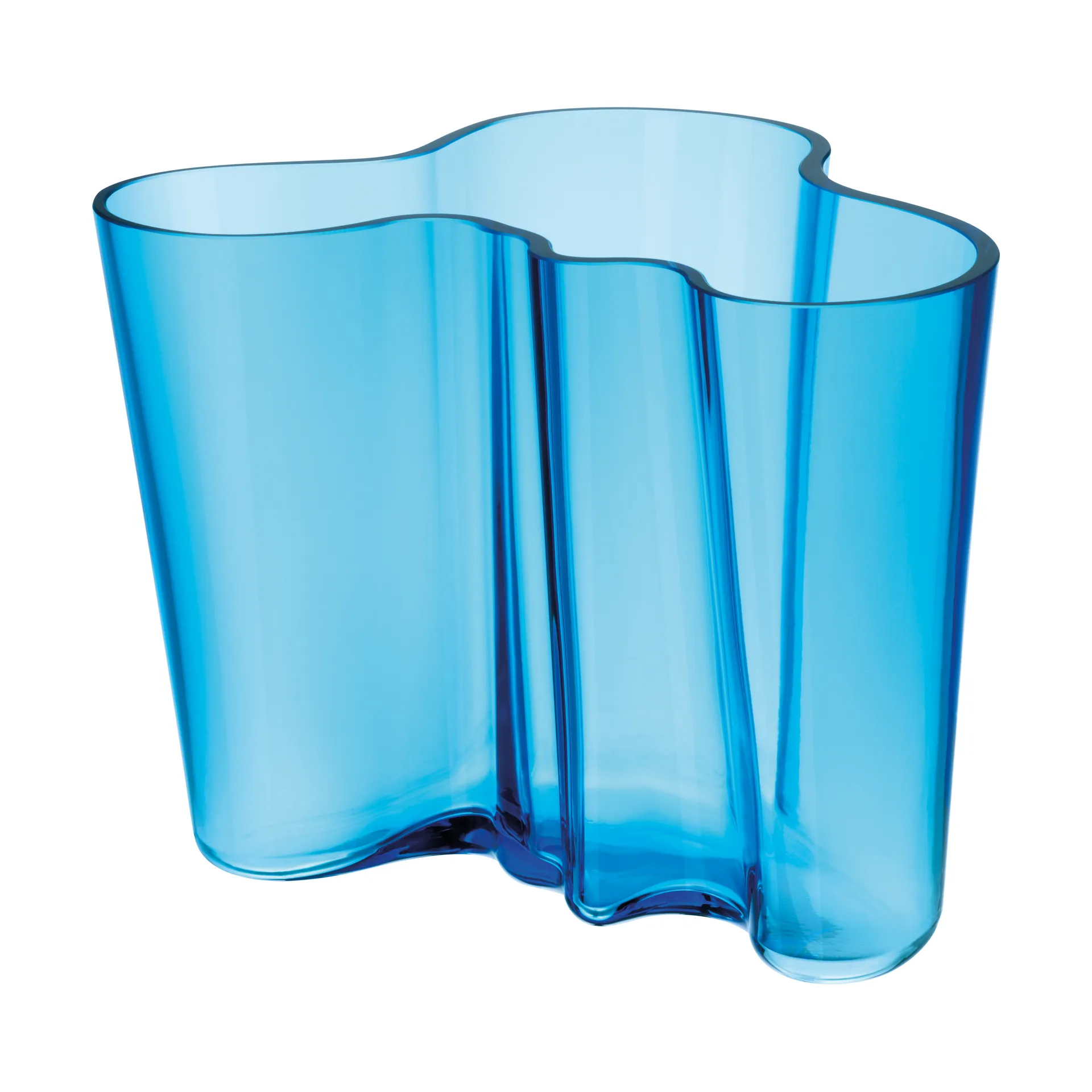 Alvar Aalto vaas turquoise, 160 mm Iittala