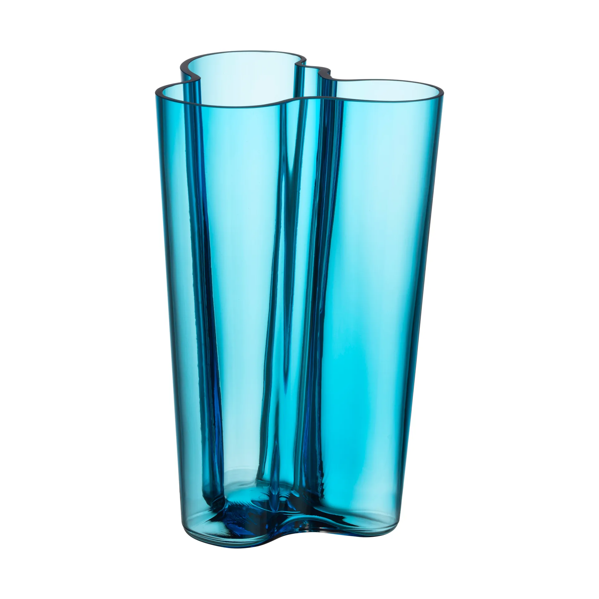 Alvar Aalto vaas turquoise, 251 mm Iittala