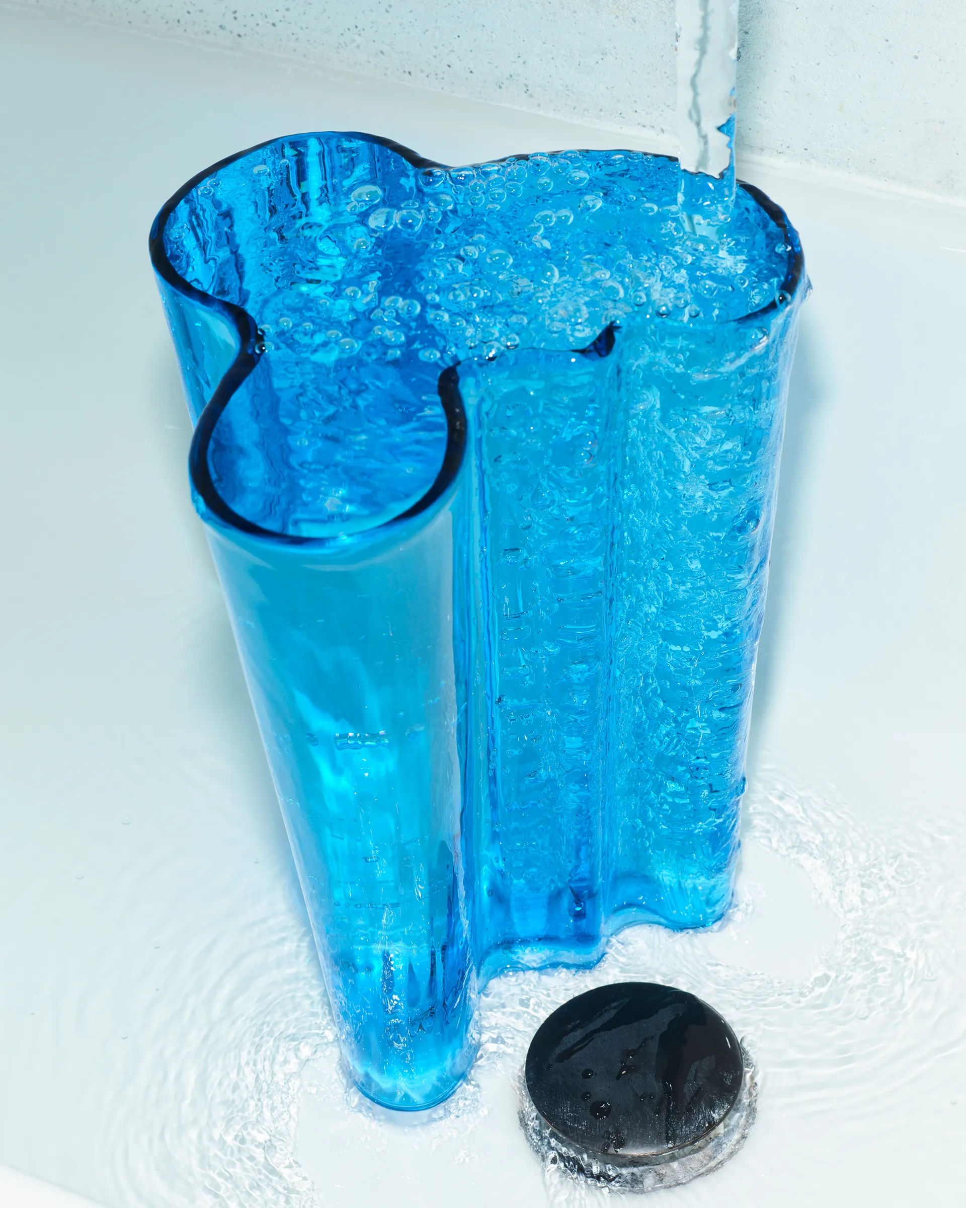 Alvar Aalto vaas turquoise, 251 mm Iittala