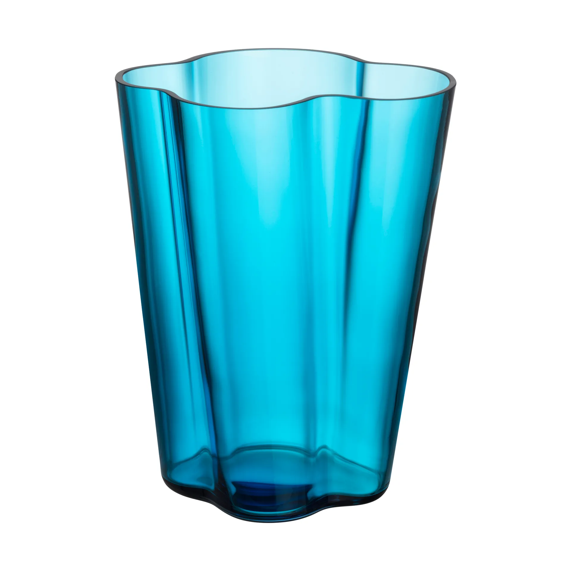 Alvar Aalto vaas turquoise, 270 mm Iittala