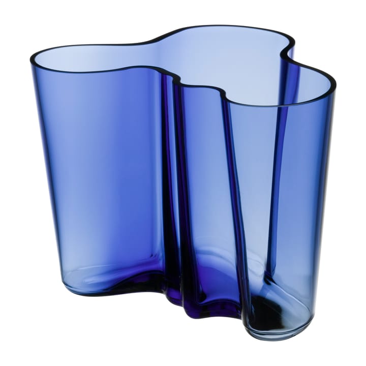 Alvar Aalto vaas ultramarineblauw - 160 mm - Iittala