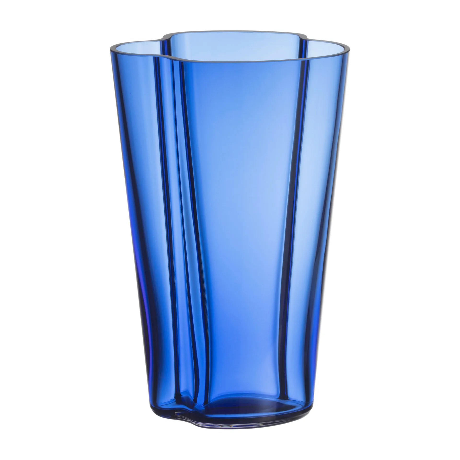 Alvar Aalto vaas ultramarineblauw, 220 mm Iittala