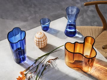 Alvar Aalto vaas ultramarineblauw - 220 mm - Iittala