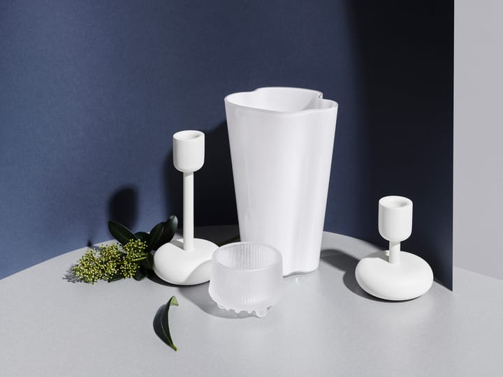 Alvar Aalto vase opaalwit, 220 mm. Iittala