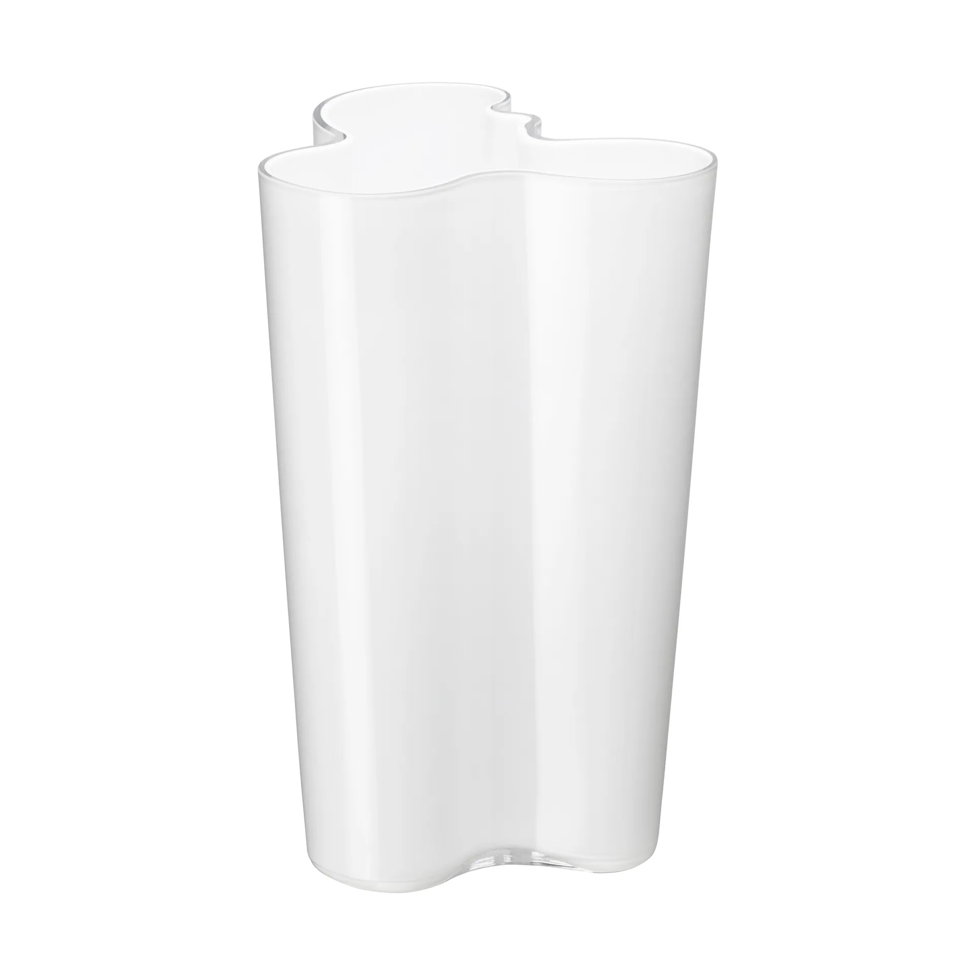 Alvar Aalto vase opaalwit, 251 mm. Iittala