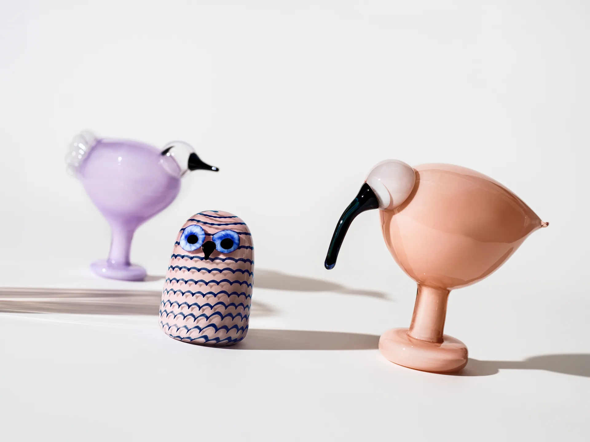 Birds by Toikka, Ibis zalmroze Iittala