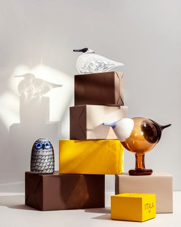 Birds by Toikka kleine uil - Grijs - Iittala