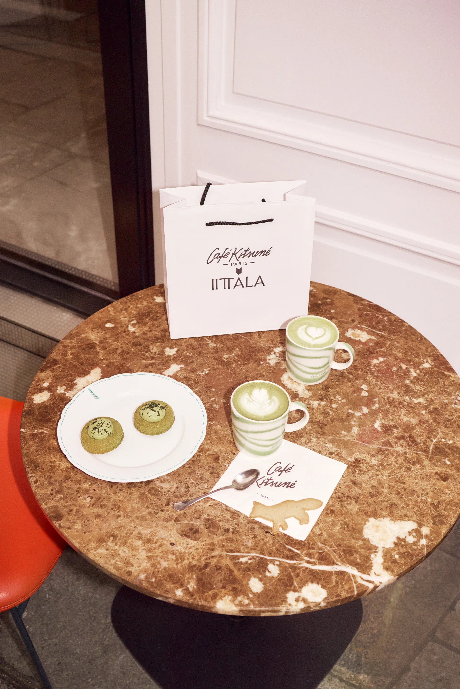 Café Kitsuné X Iittala mok 30 cl, Matcha Iittala