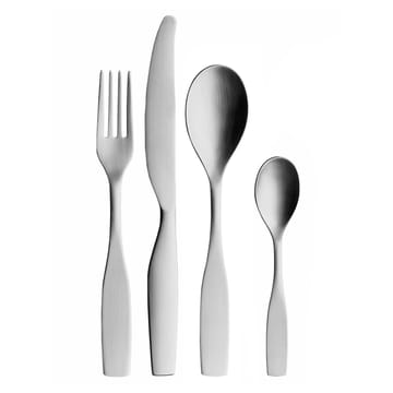 Citterio 98 bestekset 16-delig - Mat roestvrij staal - Iittala
