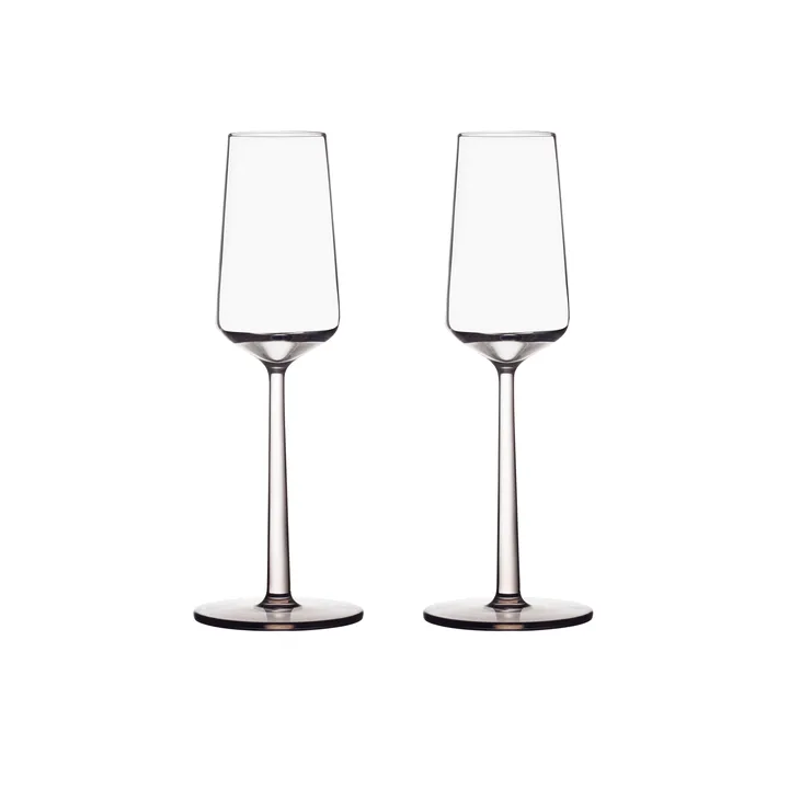Essence champagneglas 2-pack - Linnen, 21 cl - Iittala