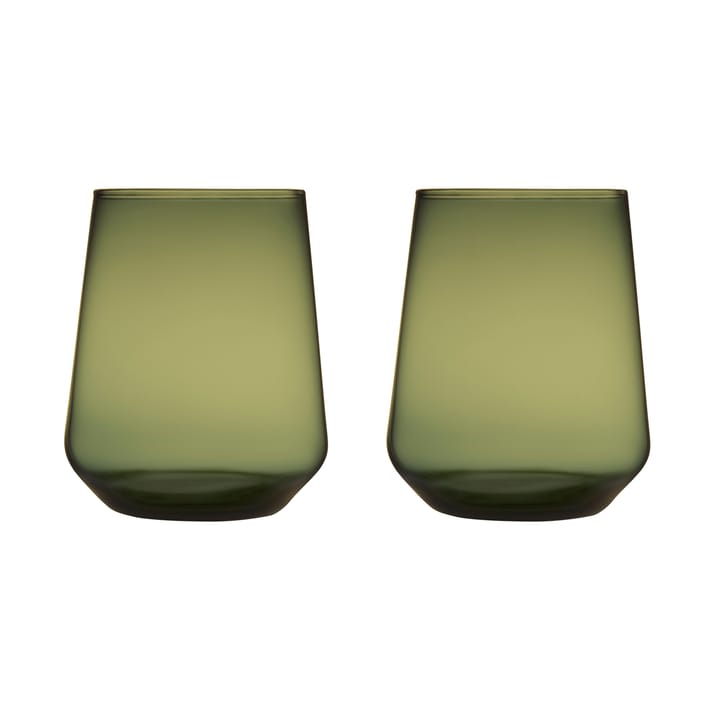 Essence glas 2-pack - Mosgroen - Iittala