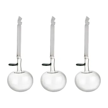 Iittala glazen appel 3-pack - Helder - Iittala