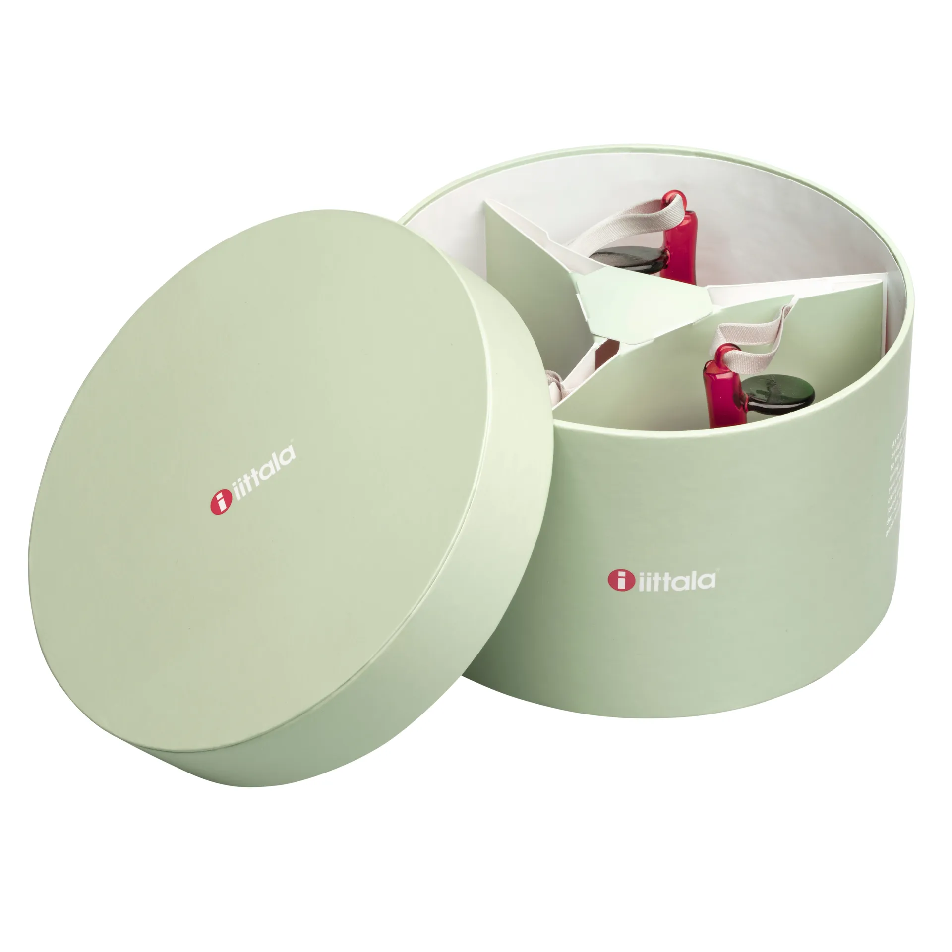 Iittala glazen appel 3-pack, Rood Iittala