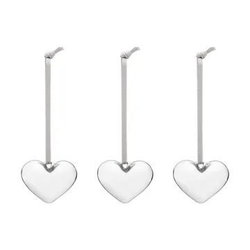 Iittala glazen hart - Spiegel, 5 cm, 3-pack - Iittala